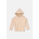 Dagi Kız Çocuk Kapüşonlu Sweatshirt, Pamuklu, Örme
