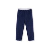 Dagi Kız Çocuk Şerpa Unisex Eşofman Alt, Örme, Lacivert, 3-4