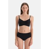 Dagi Lazer Kesim Brief Külot, M, Lazer Kesim Brief, Siyah, kadın