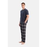 Dagi Multicolor Ekoseli Viskon Dokuma Pijama Altı, Xl, Multicolor Ekoseli Viskon Dokuma Pantolon, Çok Renkli, Erkek, 300