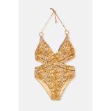 Dagi Örgü Monokini Mayo Çok Renkli, 36, 25SW85230ST, Çok renkli, Kadın
