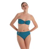 Dagi Örme Düşük bel Slip 24SW81041GB Kadın Bikini Altı, Petrol Mavi, 36