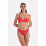 Dagi Örme Düşük Bel Slip Bikini Altı 24SW81042GB Kırmızı Kadın