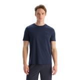 Dagi Spor T-Shirt Bisiklet Yaka Baskılı Beden, M, 26SM12454AK, Lacivert, Erkek