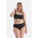Dagi Yüksek Bel Bikini Altı 25SW81206BA Siyah Kadın