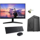 Dagmor BN2015261 Intel I7 10700 16GB Ddr4 500GB SSD 23.8'' LED Ekran Set + Wifi Ofis Bilgisayarı - Monitör Dahil - Siyah