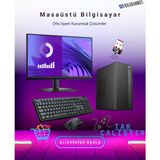 DAGMOR DAGMOR BN2015300 İNTEL İ3 14100 16GB DDR4 500GB M2 NVME 27'' LED EKRAN SET + WİFİ OFİS BİLGİSAYARI - Monitör Dahil - Siyah