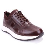 DAGOSTER DMA08-1061 Kahve Ortopedik Günlük Slip On Erkek Deri Ayakkabı DMA08-1061 DGSTR KHV