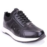 DAGOSTER DMA08-1061 Siyah Ortopedik Günlük Slip On Erkek Deri Ayakkabı DMA08-1061 DGSTR SYH