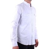 Dagoster Dmg23-118783 Beyaz Poplin Günlük Normal Kalıp Uzun Kol Erkek Gömlek