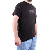 Dagoster DMG23-211676 Siyah Günlük Bisiklet Yaka Erkek Tişört