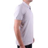 Dagoster DMG23-231319 Gri Günlük Yarım Patlı Pike Polo Yaka Erkek Tişört