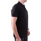 Dagoster DMG23-231319 Siyah Günlük Yarım Patlı Pike Polo Yaka Erkek Tişört