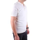 Dagoster DMG23-511231 Ekru Günlük Polo Yaka Erkek Tişört