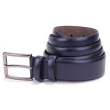 Dagoster DMK26-302 Lacivert 3,5 cm Suni Deri Erkek Kemer DMK26-302 DGSTR LCVRT