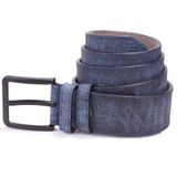 Dagoster DMK26-458 Lacivert Suni Deri Erkek Kemer