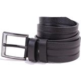 Dagoster DMK26-461DG Siyah 4.5 cm Hakiki Deri Erkek Kemer - 115 cm