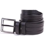 Dagoster DMK26-461DG Siyah Hakiki Deri Erkek Kemer