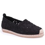 Dagoster DZA07-115526380 Siyah Triko Günlük Espadril Kadın Ayakkabı
