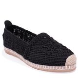 DAGOSTER DZA07-115526703 Siyah Triko Günlük Espadril Kadın Ayakkabı DZA07-115526703 DGSTR SYH