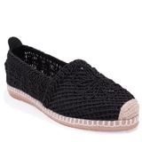 Dagoster DZA07-115526703 Siyah Triko Günlük Espadril Kadın Ayakkabı