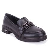dagoster dza07 1270302 siyah gunluk loafer kadin ayakkabi DZA07-1270302 DGSTR SYH