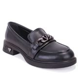 Dagoster Dza07-1270302 Siyah Günlük Loafer Kadın Ayakkabı