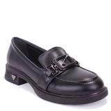 dagoster dza07 1270309 siyah gunluk loafer kadin ayakkabi DZA07-1270309 DGSTR SYH