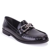 dagoster dza07 6826186 siyah rugan gunluk loafer kadin ayakkabi DZA07-6826186 DGSTR SYHRGN