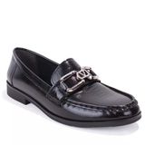 Dagoster Dza07-6826186 Siyah Rugan Günlük Loafer Kadın Ayakkabı