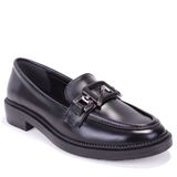 dagoster dza07 863701 siyah gunluk loafer kadin ayakkabi DZA07-863701 DGSTR SYH