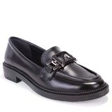 Dagoster Dza07-863701 Siyah Günlük Loafer Kadın Ayakkabı