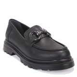 Dagoster Dza07-90830 Siyah Günlük Loafer Kadın Ayakkabı