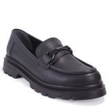 dagoster dza07 90834 siyah gunluk loafer kadin ayakkabi siyah DZA07-90834 DGSTR SYH