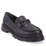 Dagoster DZA07-90834 Siyah Günlük Loafer Kadın Ayakkabı