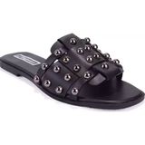 Dagoster DZA07-998005 Siyah Düz Spor Kadın Terlik