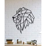 DAGROF Aslan Tasarımlı Geometrik Şekilli Metal Tablo Duvar Aksesuarı (70 x 48 cm)