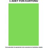Dağtaş Kırtasiye Fon Kartonu Açık Yeşil 1 Adet 50X70