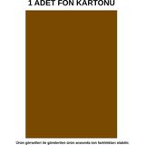 Dağtaş Kırtasiye Fon Kartonu Kahverengi 1 Adet 50X70