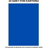Dağtaş Kırtasiye Fon Kartonu Koyu Mavi 10 Adet 50X70