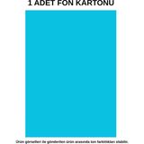 Dağtaş Kırtasiye Fon Kartonu Mavi 1 Adet 50X70