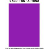 Dağtaş Kırtasiye Fon Kartonu Mor 1 Adet 50X70