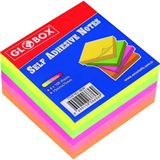 Dağtaş Kırtasiye Globox Yapışkanlı Not Kağıdı 75X75 400 Yaprak Neon Renkler