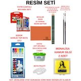 Dağtaş Kırtasiye Resim Seti - Karışık Çok Renkli - 0,4 - kalem