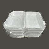 Dagyuce 36D 23.5x15 cm 20 Adet Tek Kullanımlık Köpük İskender Kapaklı Kase Kutu