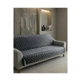 DAHABELLA LUXE HOME Luxe Welsoft Üç Kişilik Kanepe Örtüsü - Yumuşak Dokulu Kaymaz Süngerli Koltuk Şalı (170x210 cm)