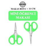 Dahaus 11 Cm Mini Makas Yeşil Ofis Kırtasiye Makası Çok Amaçlı Makas Kağıt El İşi Makası XS003