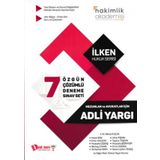 Dahi Adam Adli Yargı Mezunlar ve Avukatlar İçin 7 Çözümlü Deneme Sınav Seti