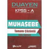 Dahi Adam Kpss A Grubu Muhasebe Duayen Soru Bankası - Kolektif