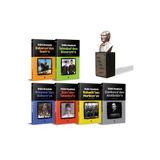 Dahi Atatürk Seti - 6 Kitap ve Atatürk Büstü Bronz